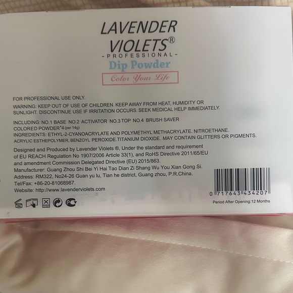 Lavender Violets Dip Powder Colours Kit - Picture 3 of 5